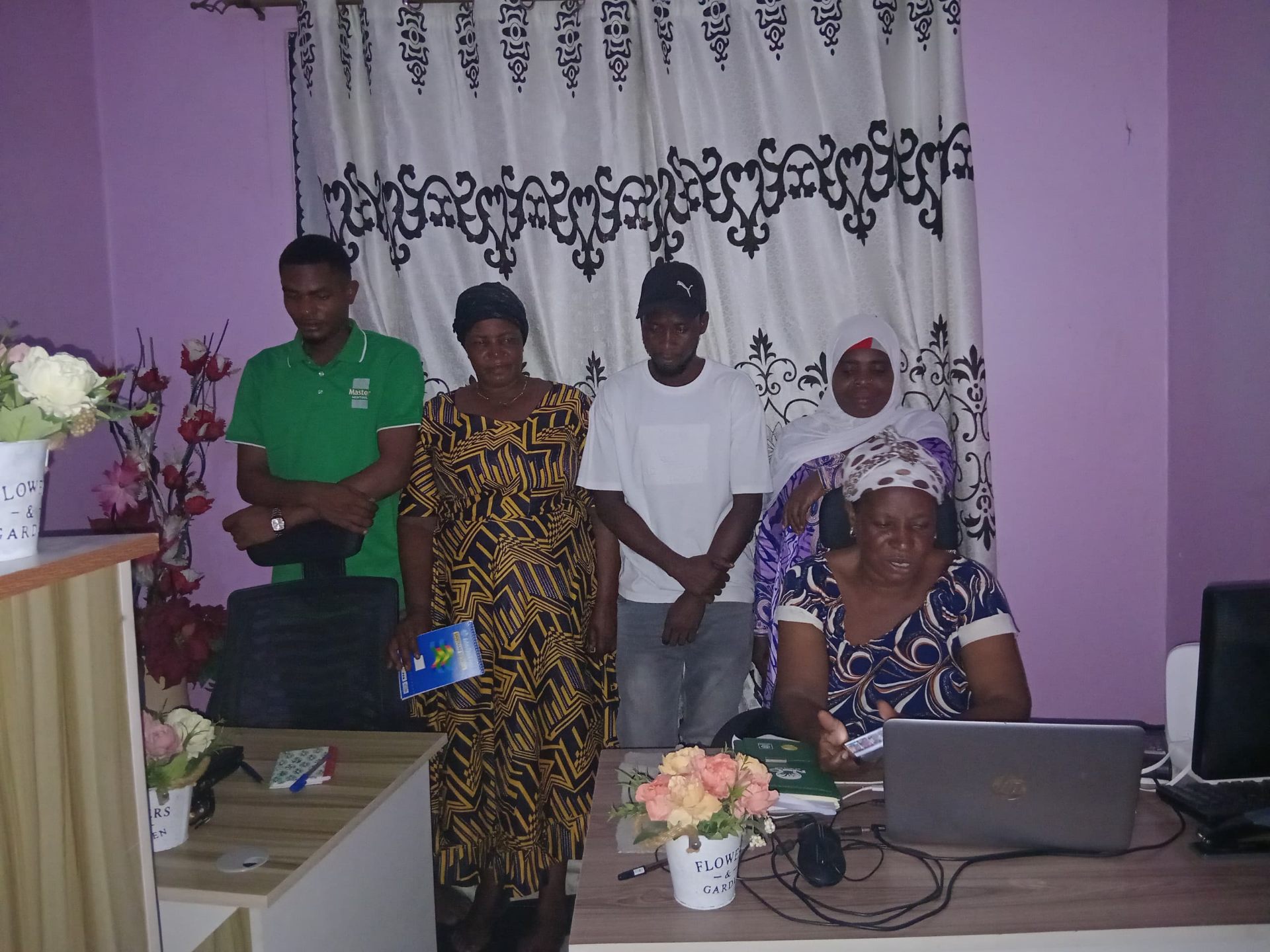 Team Meeting at Majohe Office 1